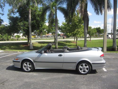 2001 saab 9-3 convertible clean florida car make offer now runs great!! garaged!