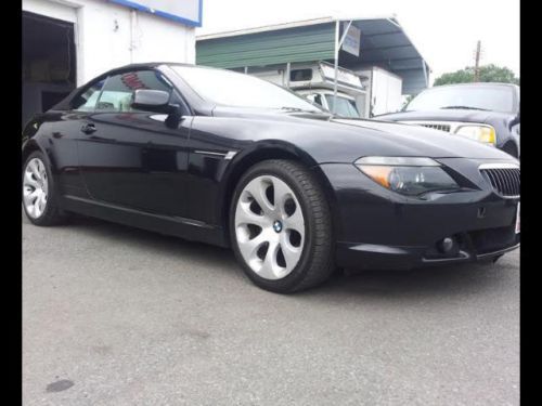 2004 bmw 645ci base convertible  with sport pkge