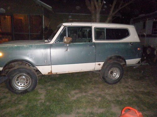 1978 international harvester scout all metal convertible/ make offers on parts!!