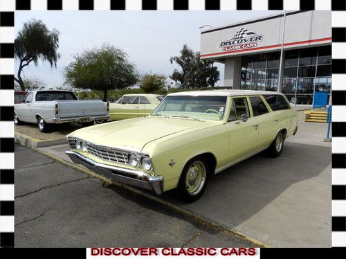 1967 chevrolet chevelle 4 door station wagon---awesome!! **we ship worldwide**
