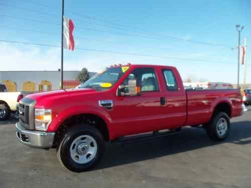 2008 ford f350 350 diesel 4x4 xl plus extended cab long bed 6.4l power stroke