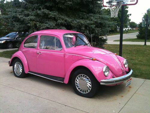 1968 volkswagen beetle - pink, automatic shift