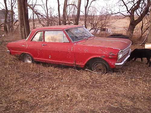 1963 chevy ii nova project clear title