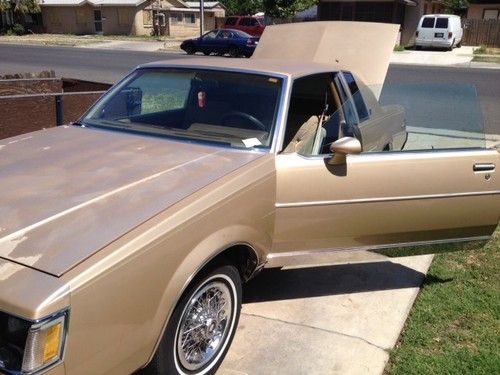 1985 buick regal limited base coupe 2-door 3.8l