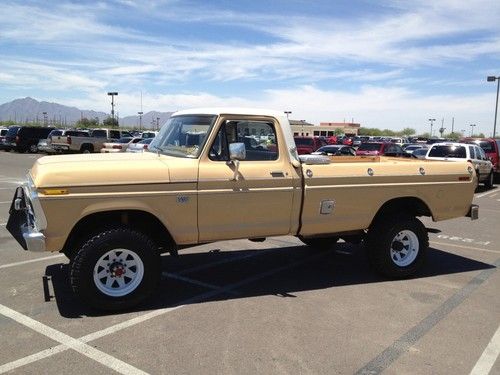 1976 ford f-250 highboy 4x4 original condition including paint!! look no reserve