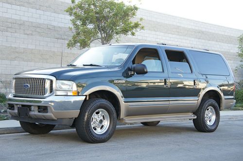 Excursion limited leather 7.3l powerstroke diesel 4x4 ~ clean