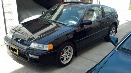 1990 honda crx si coupe 2-door 1.6l all stock not modified