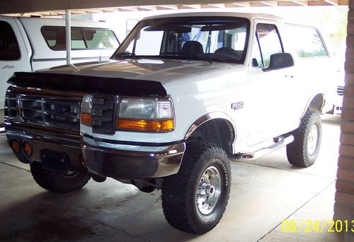 1995 ford bronco 4x4  xl / custom lifted