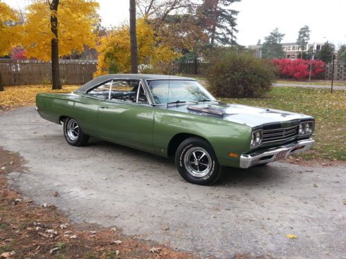 1969 plymouth road runner &#034;rm23&#034; 383 matching #&#039;s  mopar  **low reserve**