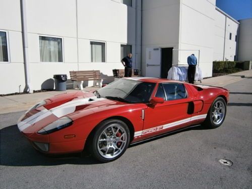 2006 ford gt 5.4l v8 rwd 675hp @ rear wheels classic collectible low reservel@@k