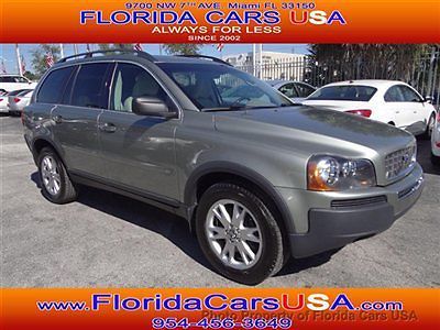 Volvo xc90 awd 4.4l-v8 3rd row florida excellent condition runs perfect