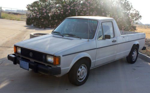 1982 vw pickup diesel 5 speed daily driver no reserve