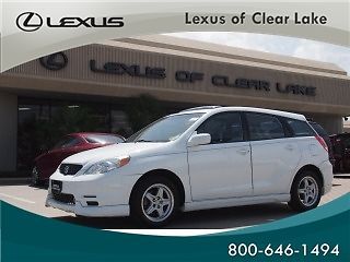 2003 toyota matrix 5dr wgn xr auto clean car fax financing available