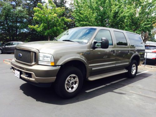 2003 ford excusion limited, 7.3l diesel, 4 wheel drive, one owner, 83k original!