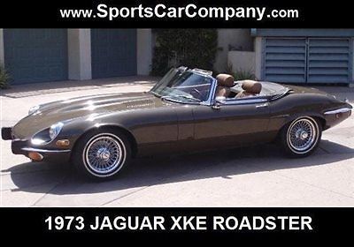 1973 jaguar xke roadster v12 restored &amp; excellent 4 speed great find &amp; value
