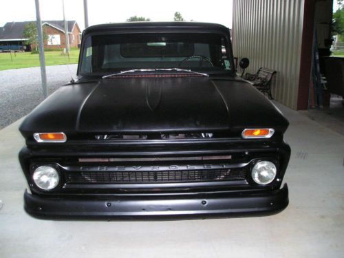 1966 chevy c 10  lwb with 350 crate motor 3 spd on column