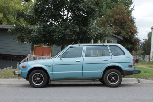 Rare 1977 honda civic wagon cvcc hondamatic