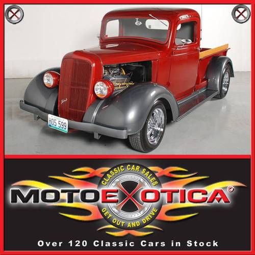 1937 chevy hot rod pick up , true dual exhaust, power steering, power brakes