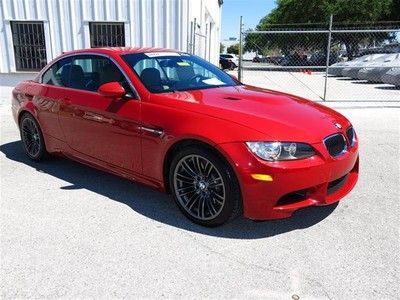 08 red tam  m3 manual convertible cd 4-wheel disc brakes a/c abs alloy wheels