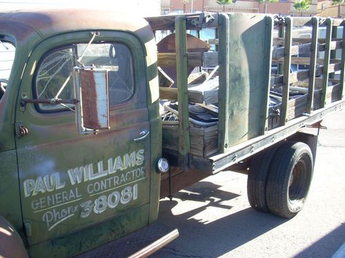 1947 dodge 1 ton dually stake bed project
