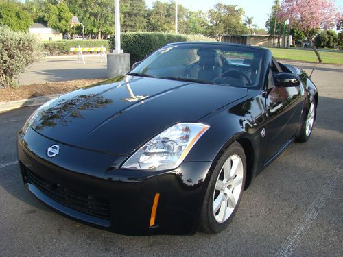 2005 nissan 350z touring roadster convertible 63k low miles leather hid loaded!!