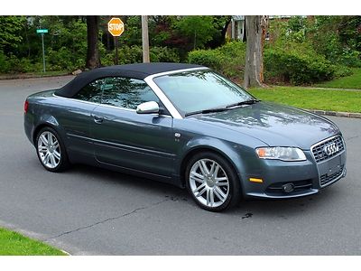 Get on the road in your audi s4 with the top down !!!!