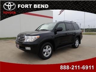 2011 toyota land cruiser 4dr 4wd bluetooth leather moonroof navigation