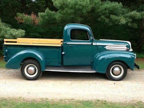 1946 ford f1 1/2 ton pickup - fully restored