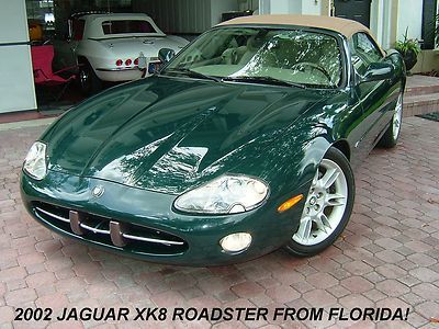2002 jaguar xk8 convertible from florida! 50,000 miles,absolutely like brand new