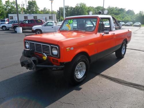 1976 international harvester scout excellant condition //// no reserve!!!