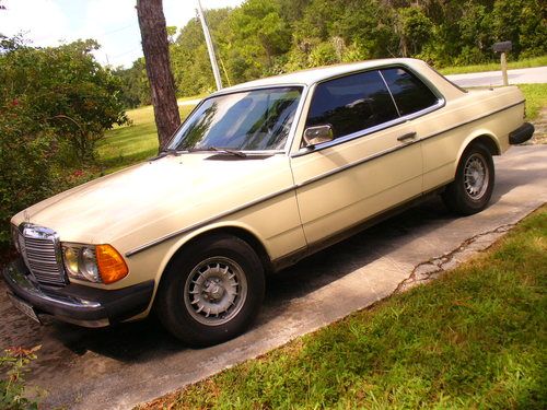 Mercedes benz 300 cd 1984 turbo diesel coupe