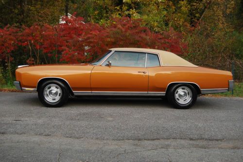 72 chevrolet monte carlo*one owner with one owner title from knox,tn 104k miles