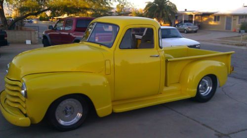 1953 chevy truck pro street hot rod tubbed rat rod