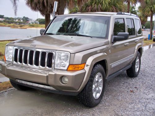 2006 jeep commander limited 4wd 5.7 liter hemi - excellent condition