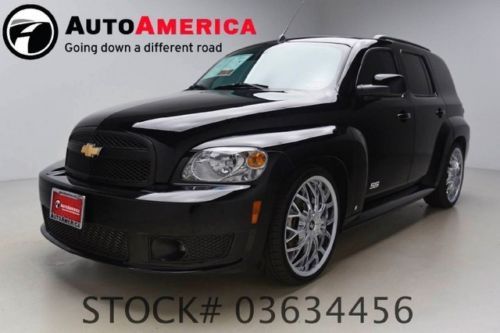 33k one 1 owner low miles 2009 chevy hhr ss  turbo sunroof  leather rare panel