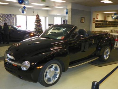 2004 chevy ssr roadster rare black 1 owner 2,000 miles