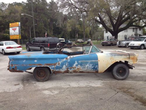 Rare 1957 oldsmobile 98 ninety eight convertible project car roller (55 56 57)