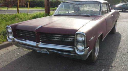 1964 pontiac bonneville running and driving! #&#039;s matching. no reserve!