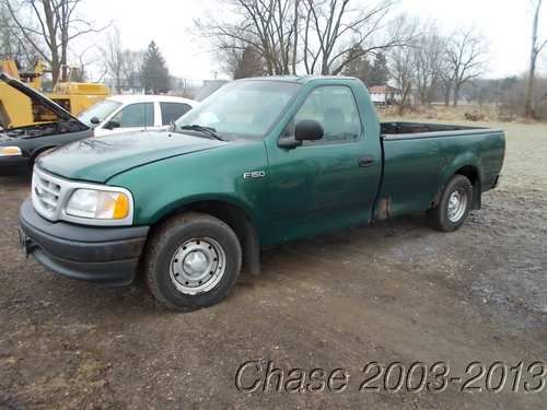 1999 ford f-150 work pickup truck - 2 wd - 4.2l v6 - 89,723 miles - needs work