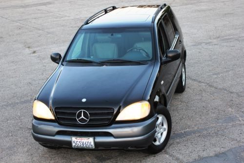 1998 mercedes ml 320 low miles 4wd one owner ***no reserve***