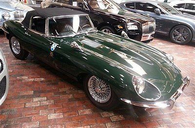 1970 jaguar xke roadster british racing green rare, classic, restored&amp; beautiful
