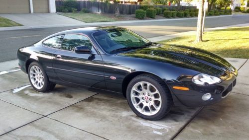 2001 jaguar xkr coupe - black on black - only 60,615 miles!!!