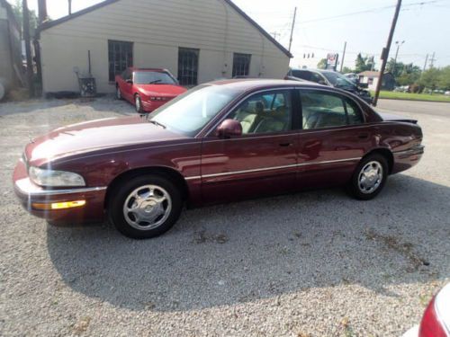 2000 buick park avenue, salvage, damaged, runs and drives only 41k miles