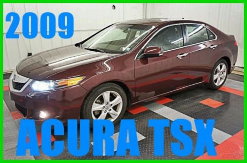 2009 acura tsx loaded! leather! gas saver! 60+ photos! luxury! must see!
