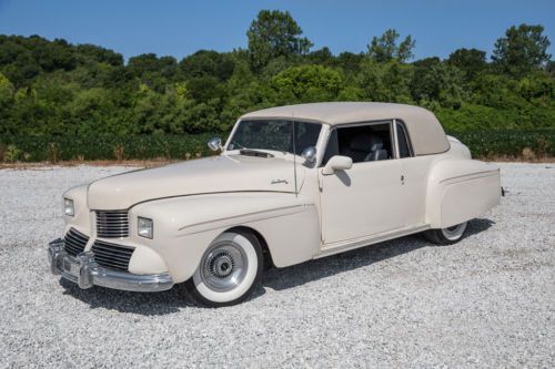 1942 lincoln continental, updated drivetrain, a/c, disc brakes, power everything