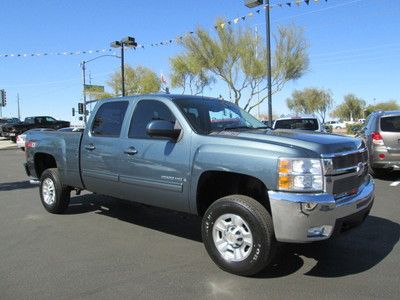 2009 4x4 4wd blue v8 automatic leather miles:65k crew cab pickup truck