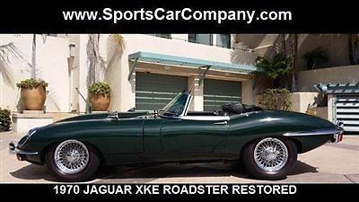 1970 jaguar xke roadster classic beautifully restored california collector car