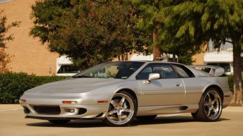 1998 lotus esprit twin-turbo v8 w/only 27k miles!  tx car since new!!  records!!