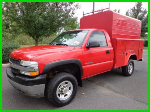 2001 chevy 2500hd with reading utility 6.0 v-8 auto trans 77k org mi no reserve