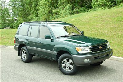 2001 toyota land cruiser in imperial jade mica with 54k miles!!!